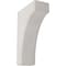 Ekena Millwork 3 1/2"W x 8"D x 12"H Clarksville Wood Vintage Decor Bracket, Chalk Dust White BKTWD04X08X12CVWH - alternate 1